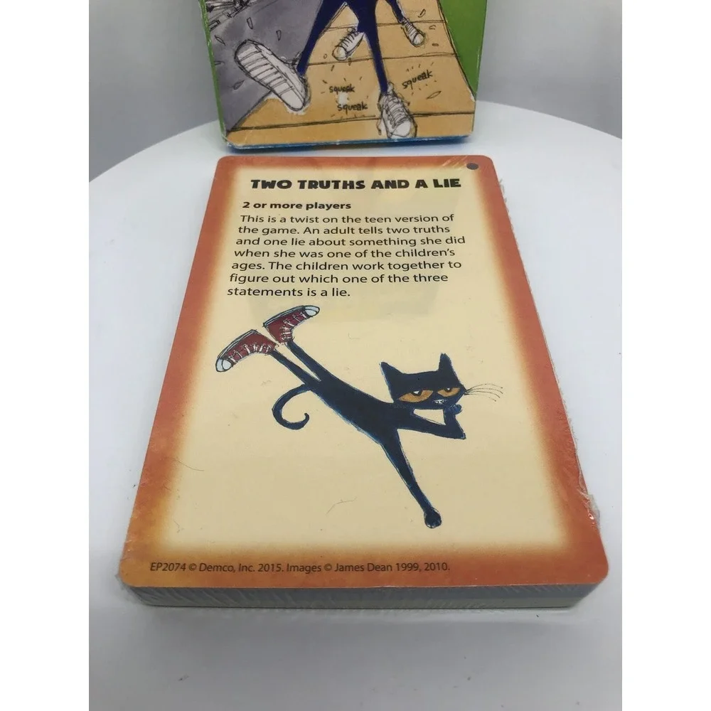 Edupress Pete The Cat On-The-Go‎ Game complete Children's Educational Card Game